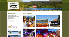 Desktop Screenshot of kurhaus-titisee.de